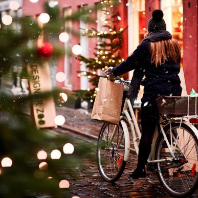 Cykel og jul i Latinerkvarteret, Aarhus