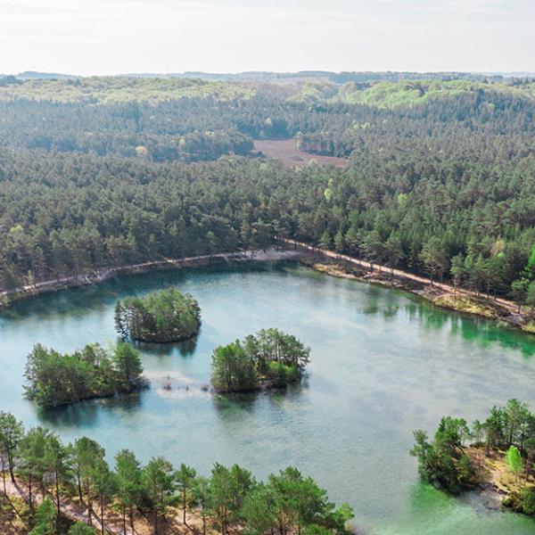 Schoubyens Sø ved Silkeborg