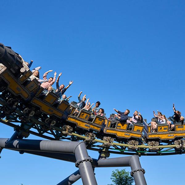 Family Coaster i Djurs Sommerland på Djursland