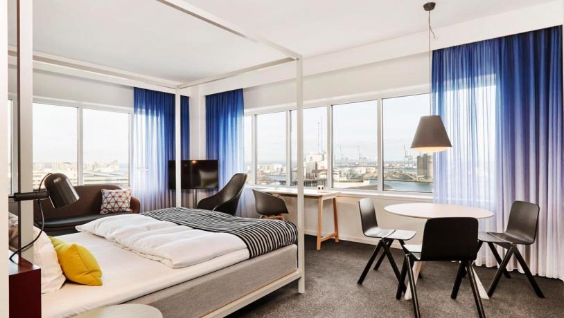 Værelse på Hotel Comwell i Aarhus
