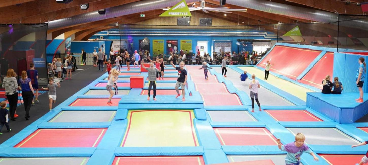 Trampolinpark Rush Danmark i Aarhus