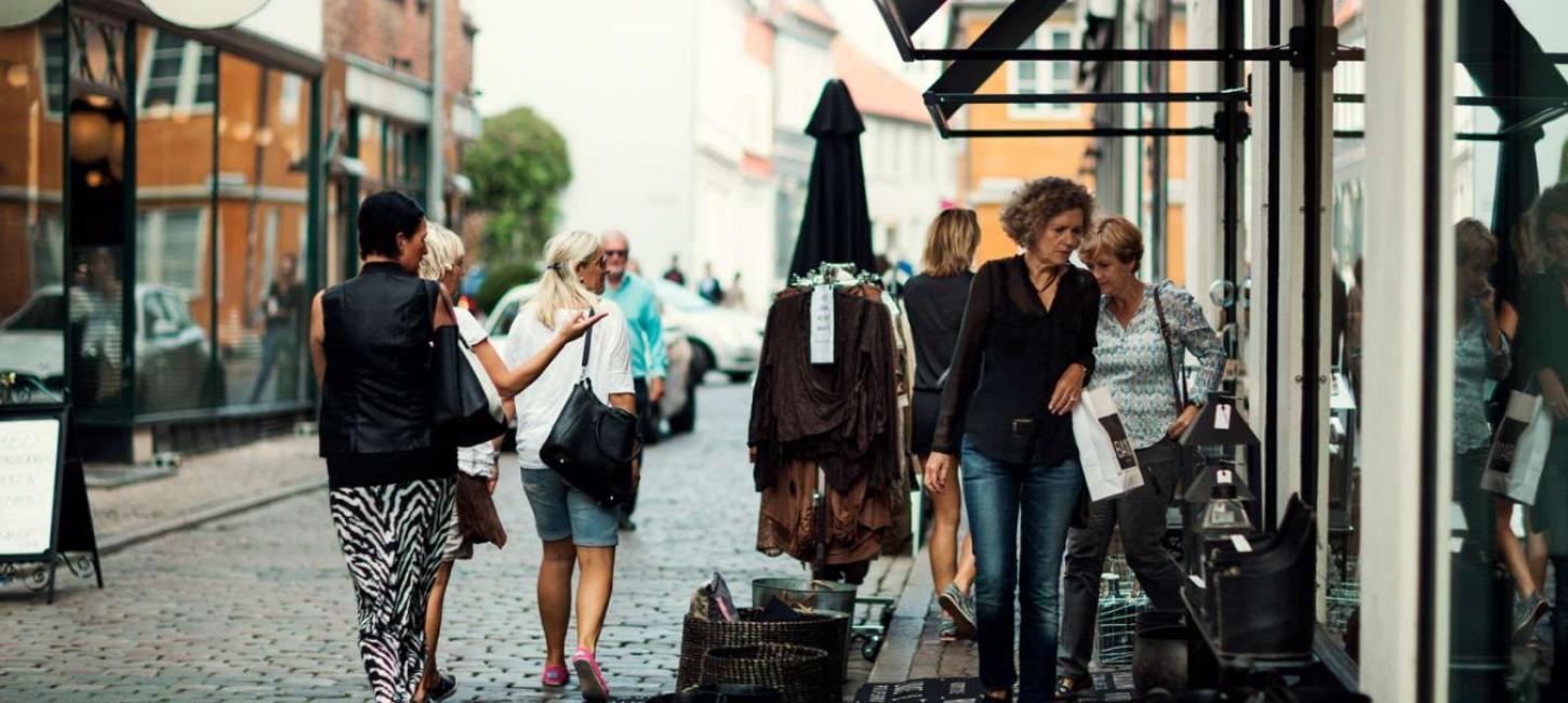 Shopping ved Volden i Latinerkvarteret i Aarhus