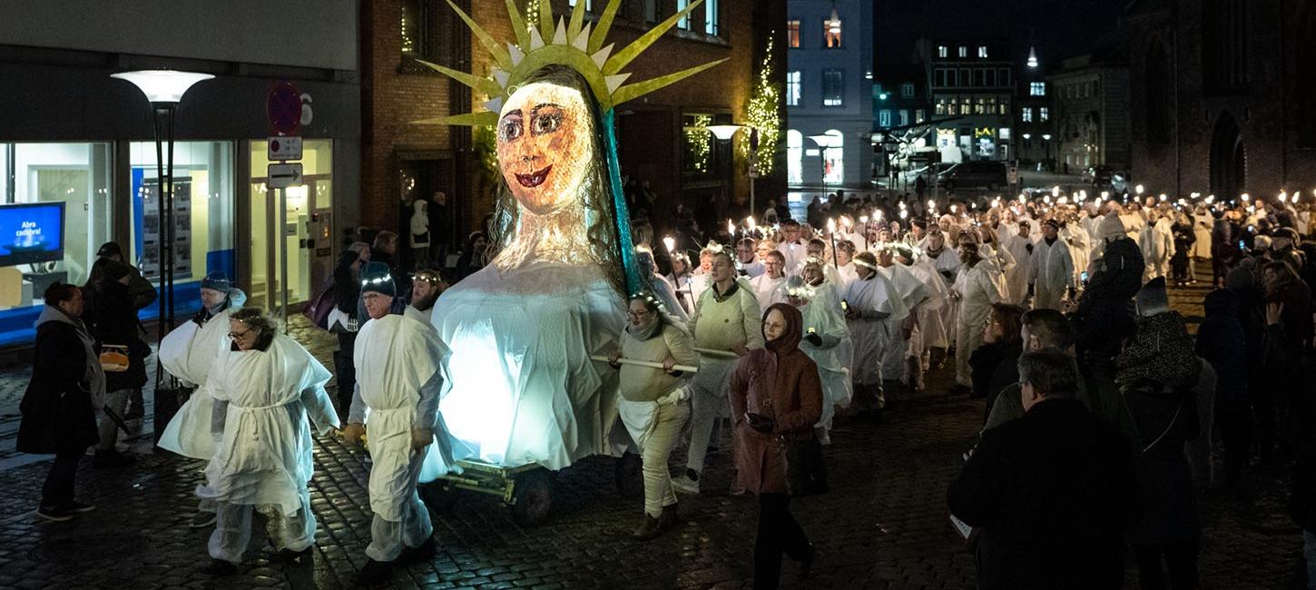 Lucia-optog i Aarhus