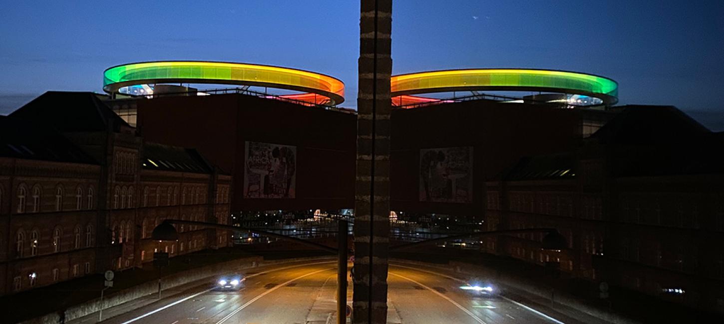 ARoS set fra Radisson RED Aarhsu