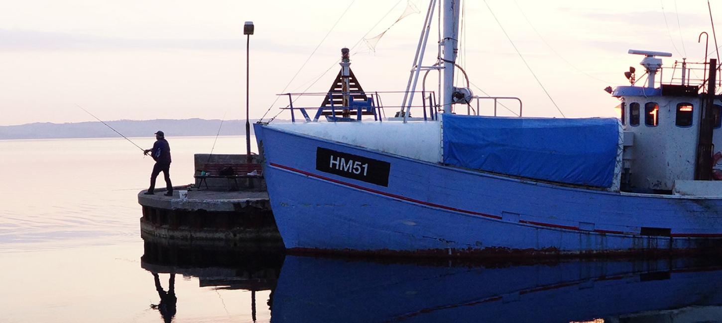 Lystfiskeri i Ebeltoft på Djursland