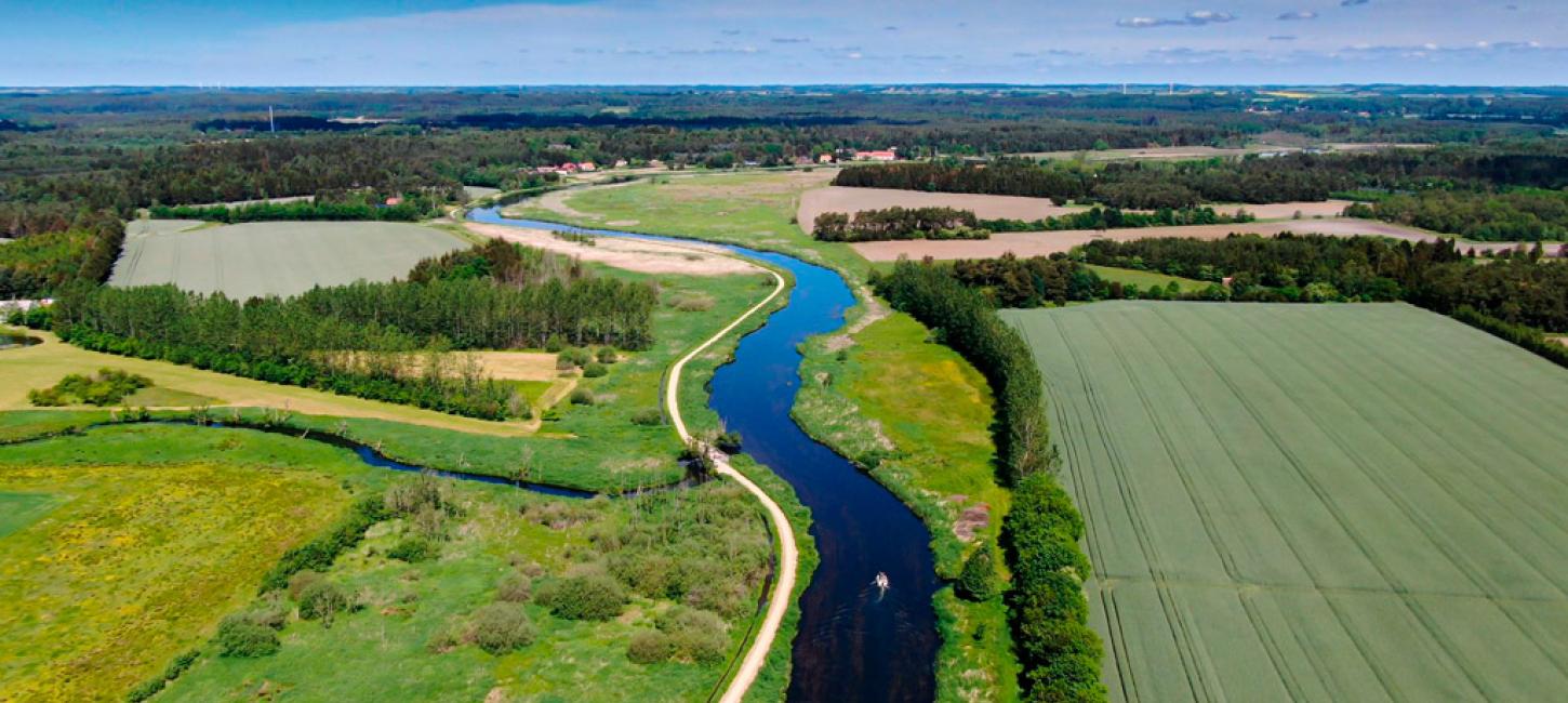 Gudenåen snor sig gennem Aarhusregionen