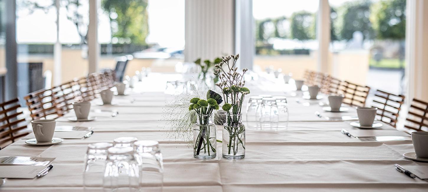 Mødelokale på Molskroen Strandhotel på Djursland