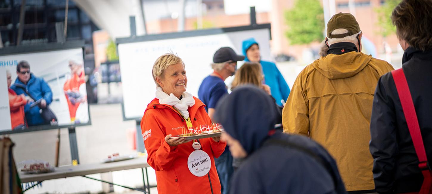 Krydstogtankomst i Aarhus