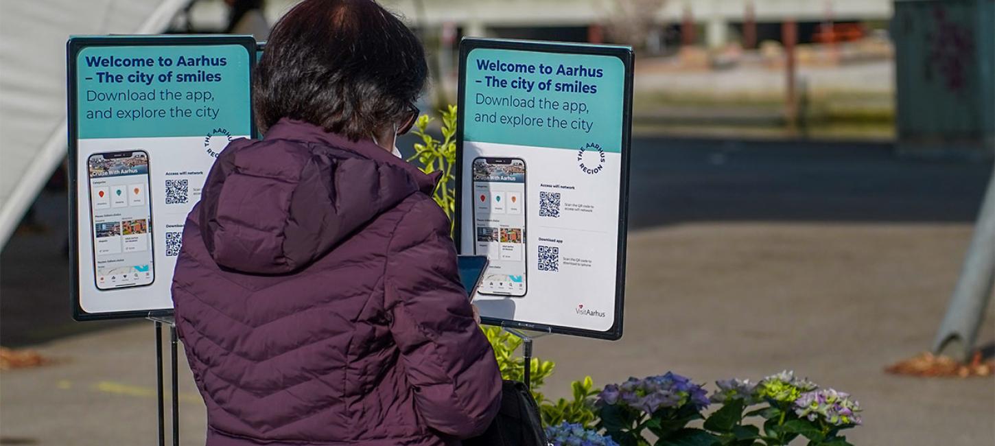 Cruise with Aarhus app