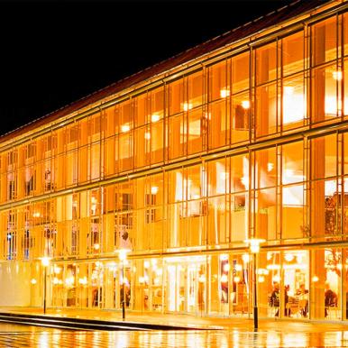 Musikhuset stråler i Aarhus