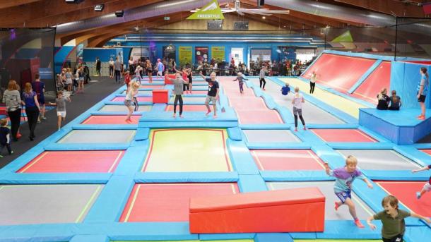 Trampolinpark Rush Danmark i Aarhus