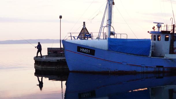 Lystfiskeri i Ebeltoft på Djursland