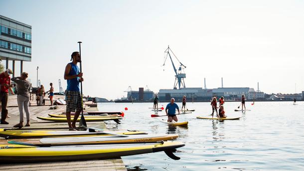 SUP Event ved Navitas i Aarhus