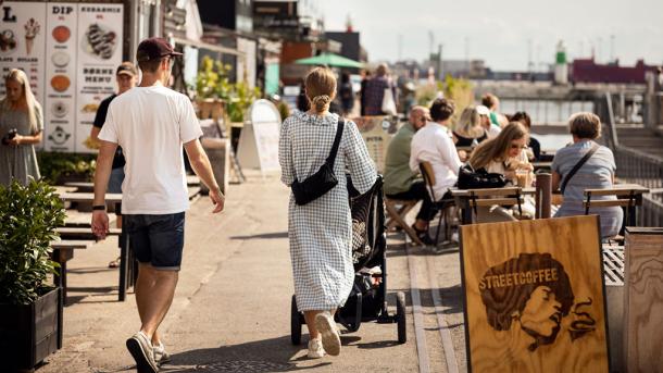 Par og hygge på Aarhus Ø