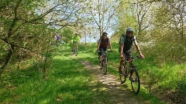 Mountainbike hos Karpenhøj Naturcenter på Djursland