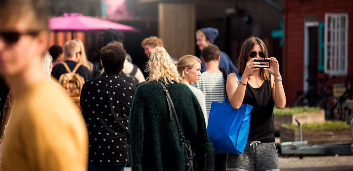 Fotografering af Aarhus centrum