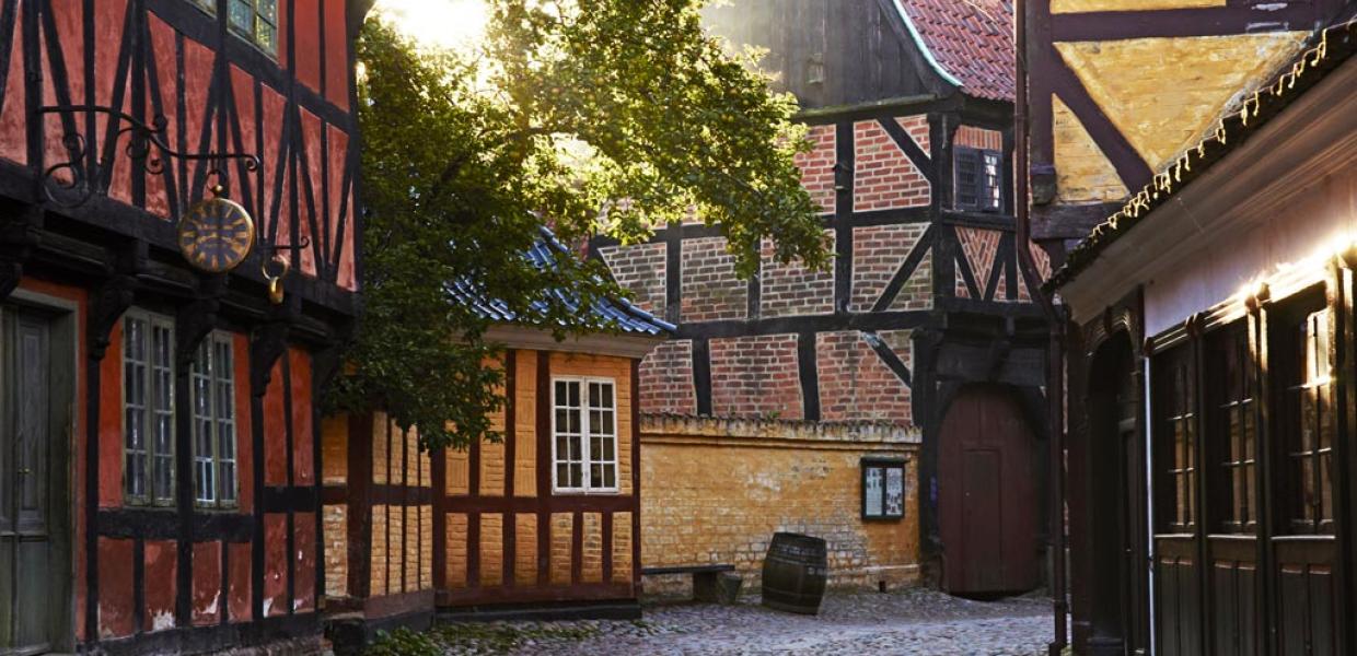 Algade i Den Gamle By i Aarhus