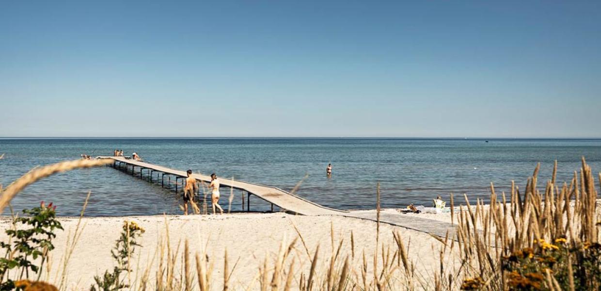 Fjellerup Strand på Djursland