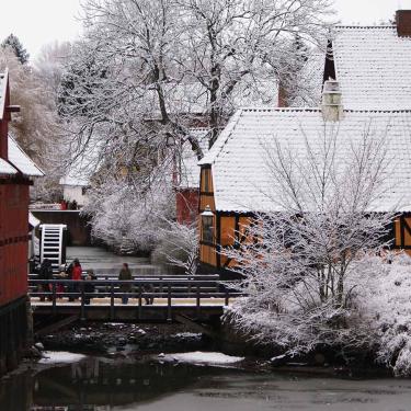 Vinter i Den Gamle By, Aarhus
