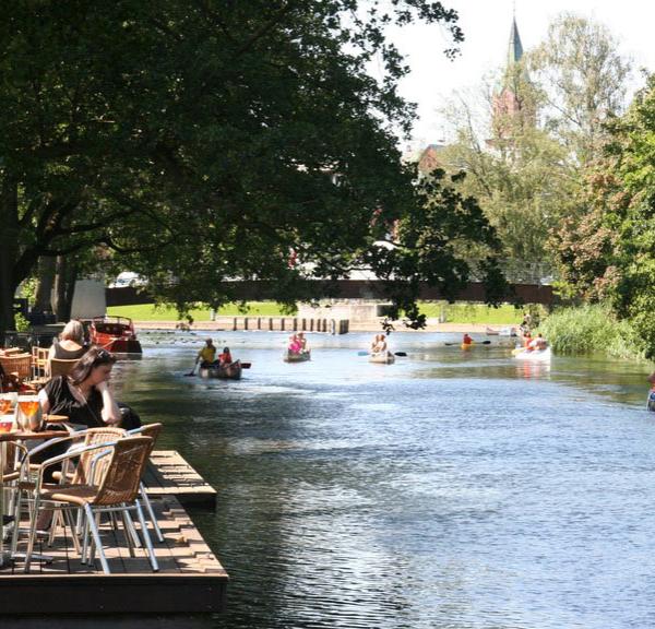 Hygge ved Remstrup Å i Silkeborg