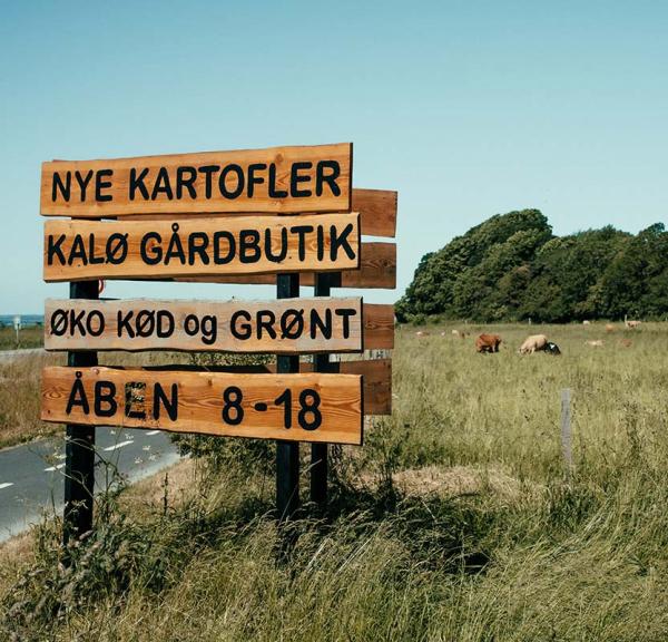 Kalø Gårdbutik på Djursland - økologisk kød og grønt