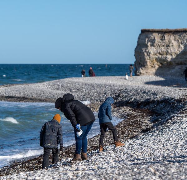 Sangstrup Klint på Djursland