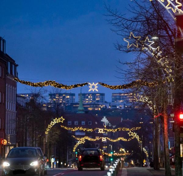 Julebelysning i Skanderborg