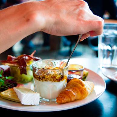 Brunch på Café Konrad i Randers