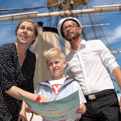 På udkig på Fregatten Jylland