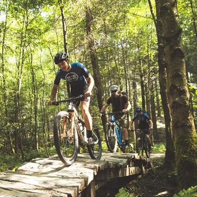 Venner på mountainbike - MTB i Silkeborg Skovene