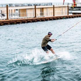 Kabelbane ved Aarhus Watersports Complex