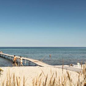 Fjellerup Strand på Djursland
