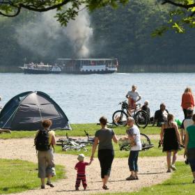 Teltplads og shelter De små Fisk