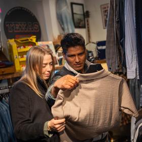 Shopping hos Texas collective i Silkeborg