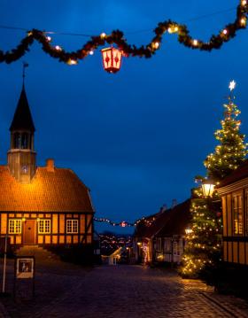 Julehygge i Ebeltoft på Djursland