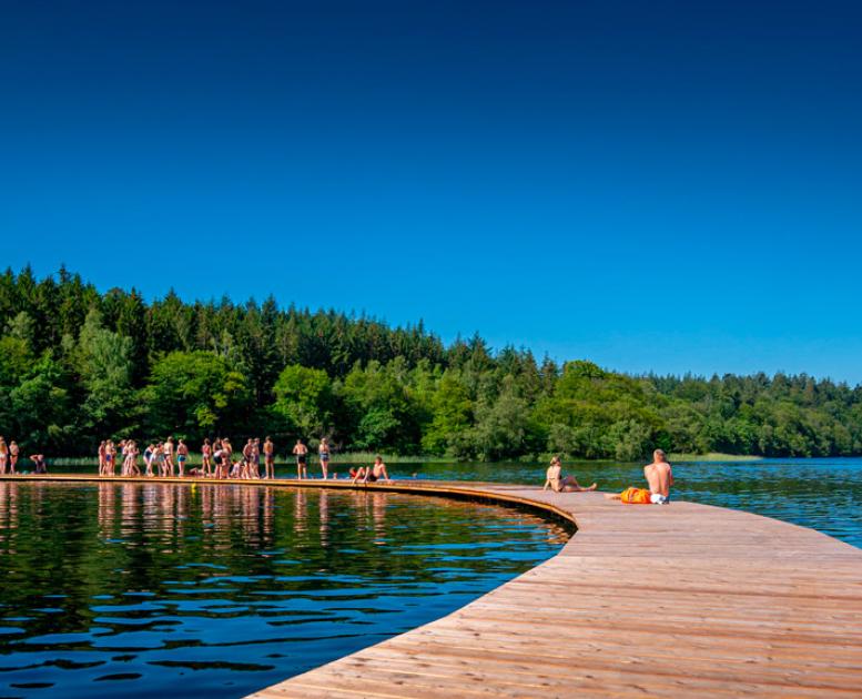 Østre Søbad ved Silkeborg
