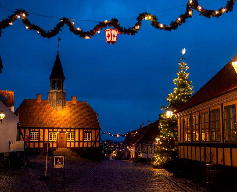 Julehygge i Ebeltoft på Djursland