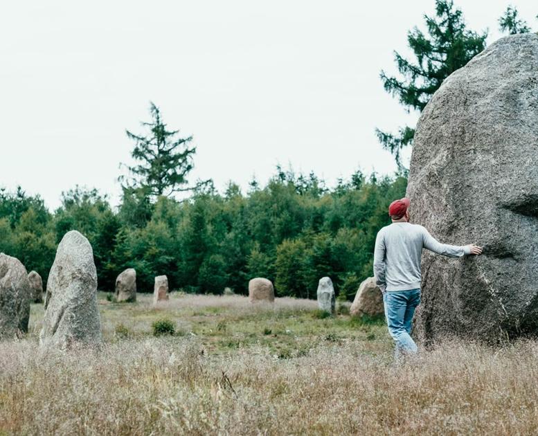 Høj Stene gravmonument i Favrskov