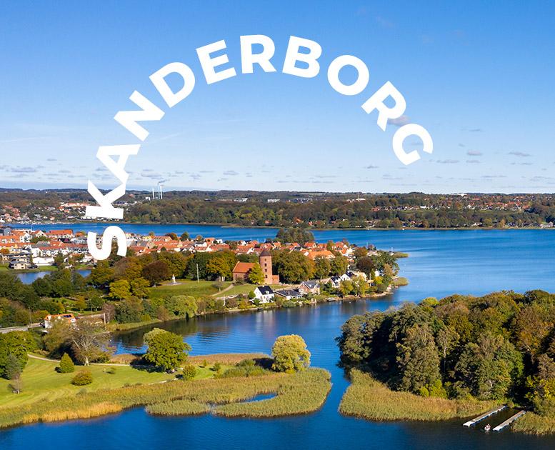 Skanderborg med grafik