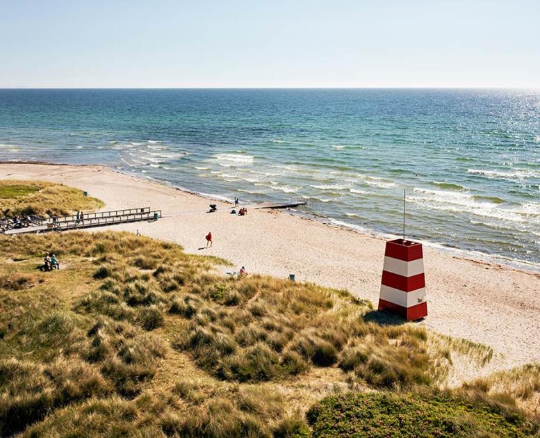 Grenaa Strand på Djursland