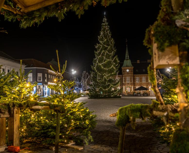 Christmas Square in Silkeborg