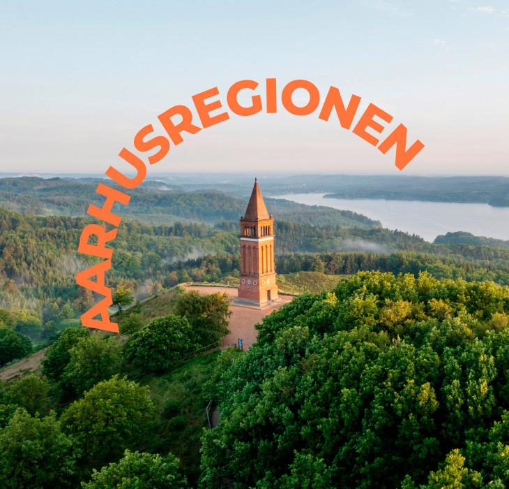 Himmelbjerget ved Skanderborg i Søhøjlandet