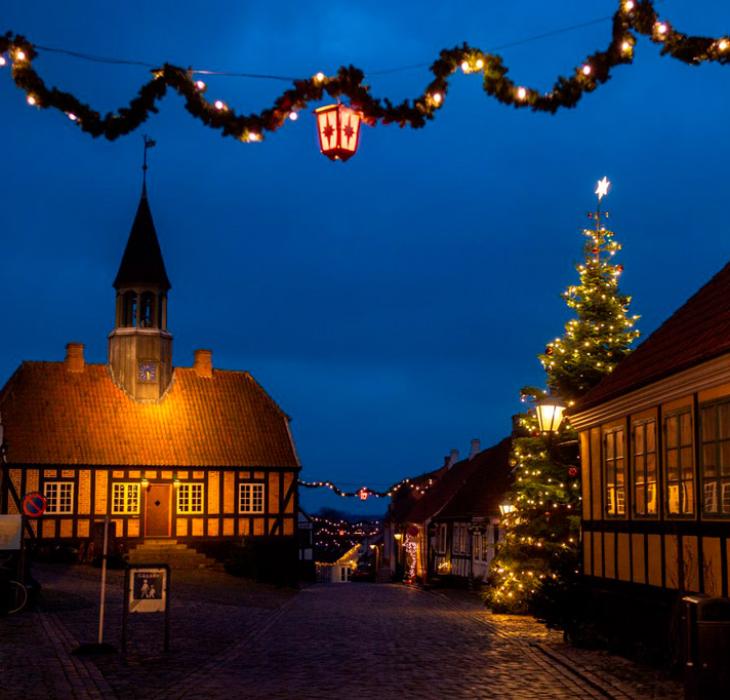 Julehygge i Ebeltoft på Djursland